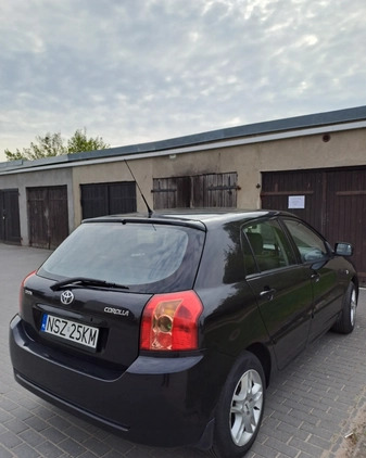 Toyota Corolla cena 11800 przebieg: 242160, rok produkcji 2004 z Szczytno małe 37